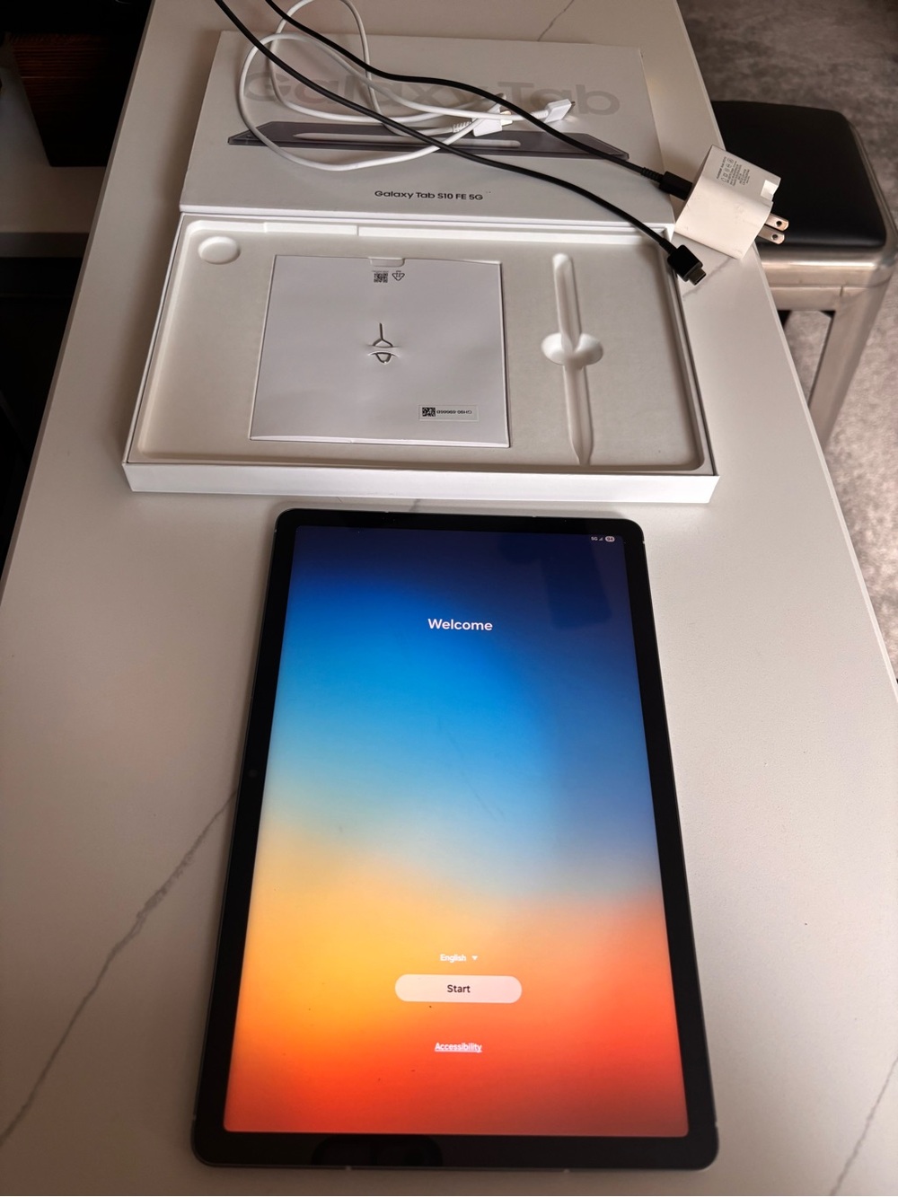 Samsung Galaxy Tab S10 FE 5G Tablet - 128 GB